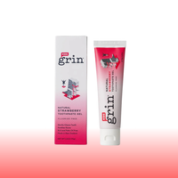 Grin Kids Natural Strawberry Toothpaste with Fluoride 70g