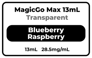 RELX MagicGo Max 13mL Transparent Blueberry Raspberry 28.5mg/mL