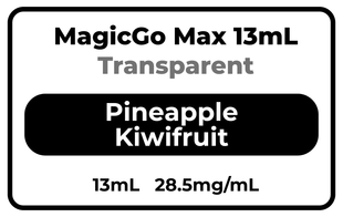 RELX MagicGo Max 13mL Transparent Pineapple Kiwifruit 28.5mg/mL