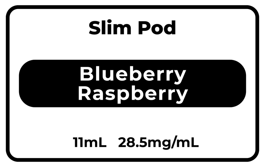 RELX-Slim Pod-Blueberry Raspberry-28.5mg/mL Single Pod