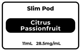 RELX-Slim Pod-Citrus Passionfruit-28.5mg/mL Single Pod
