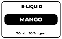 RELX E-Liquid Mango 28.5mg/mL