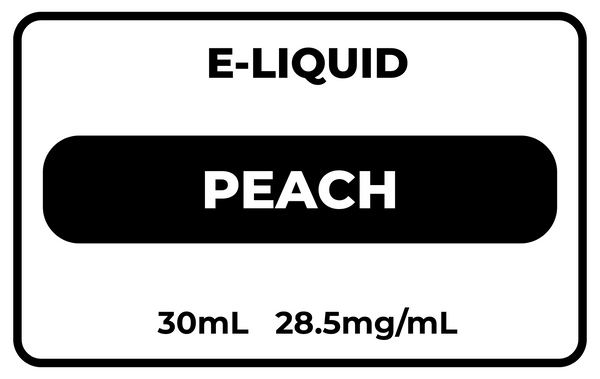 RELX E-Liquid Peach 28.5mg/mL