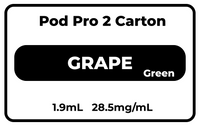 INFINITY2 CARTON GRAPE (GREEN) 28.5mg/mL