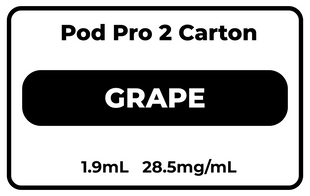 Pod Pro 2 CARTON GRAPE 28.5mg/mL