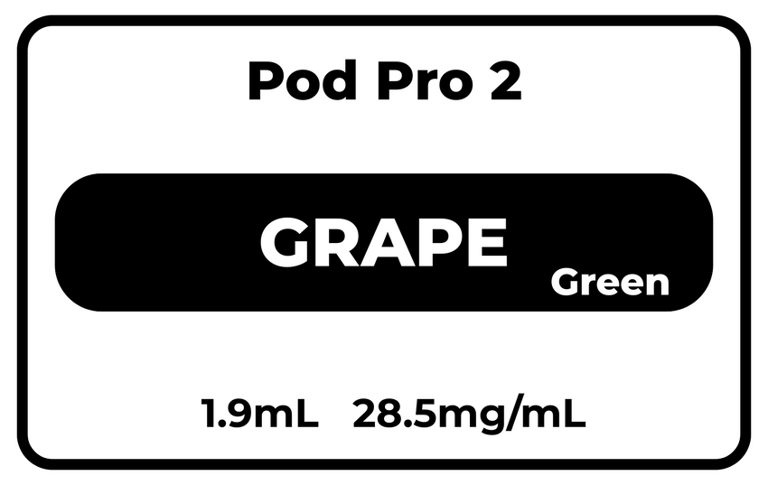 Infinity2 Green Grape 28.5mg/mL