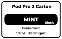 INFINITY2 CARTON MINT(Black) 28.5mg/mL