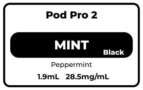 Pod Pro 2 Mint(Black) 28.5mg/mL