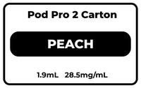 Pod Pro 2 CARTON PEACH 28.5mg/mL