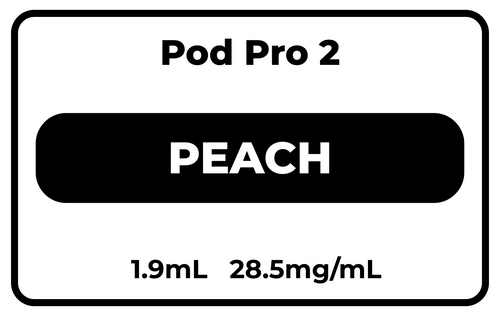 Pod Pro 2 Peach 28.5mg/mL