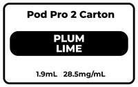 Pod Pro 2 CARTON Plum Lime 28.5mg/mL