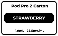 Pod Pro 2 CARTON STRAWBERRY 28.5mg/mL