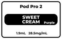 Pod Pro 2 Sweet Cream 28.5mg/mL