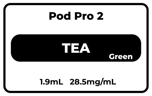 Pod Pro 2 Tea (Green) 28.5mg/mL