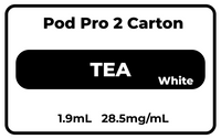Pod Pro 2 CARTON Tea White 28.5mg/mL