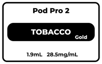 Pod Pro 2 Tobacco(Gold) 28.5mg/mL