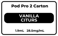 Pod Pro 2 CARTON VANILLA CITRUS 28.5mg/mL