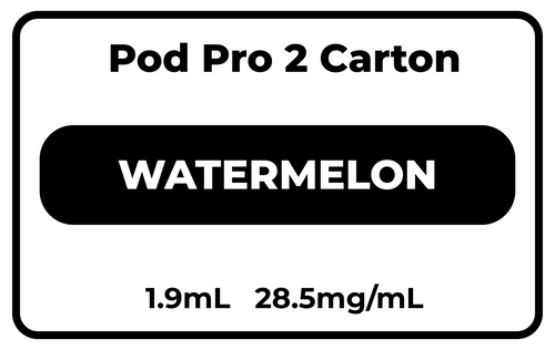 Pod Pro 2 CARTON Watermelon 28.5mg/mL