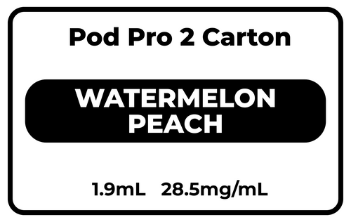 Pod Pro 2 CARTON Watermelon Peach 28.5mg/mL