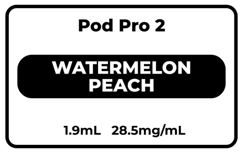 Pod Pro 2 Watermelon Peach 28.5mg/mL