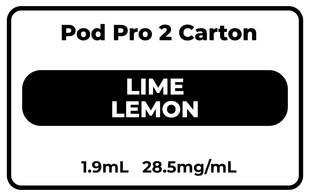 Pod Pro 2 CARTON Lime Lemon 28.5mg/mL