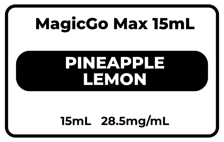 RELX MagicGo Max 15mL Pineapple Lemon 28.5mg/mL Single 15mL