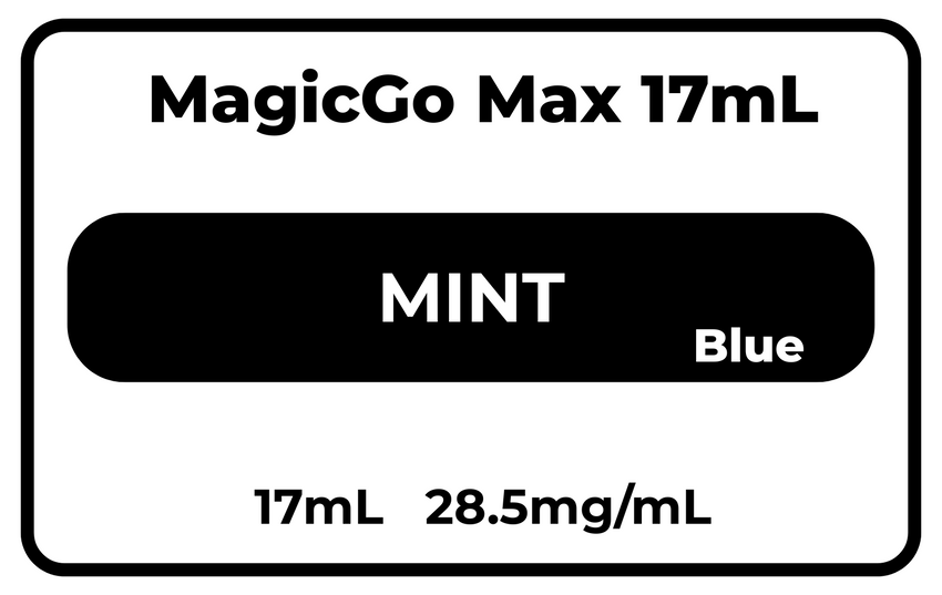 MagicGo MAX Mint (Blue) 17mL 28.5mg/mL