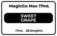MagicGo MAX Sweet Grape 17mL 28.5mg/mL
