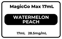 MagicGo MAX Watermelon Peach 17mL 28.5mg/mL