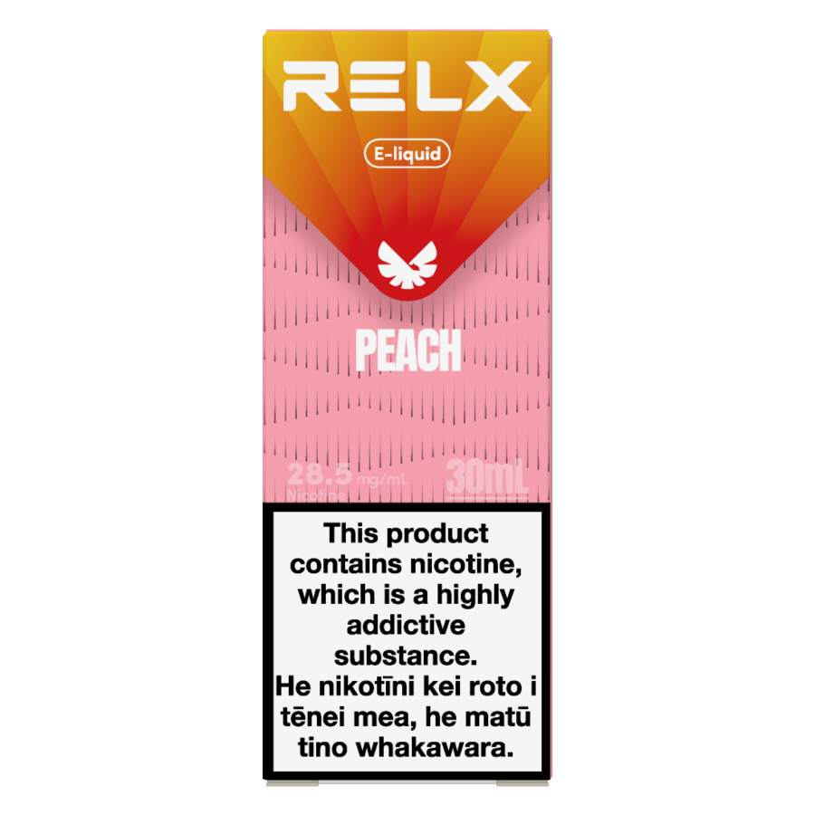 RELX E-Liquid Peach 28.5mg/mL – VAPE POINT