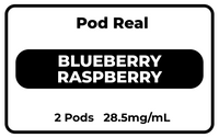 Pod Real Blueberry Raspberry 28.5mg/mL