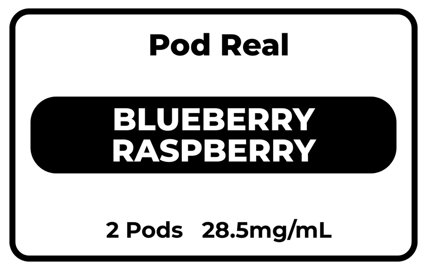 Pod Real Blueberry Raspberry 28.5mg/mL