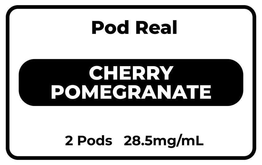 Pod Real Cherry Pomegranate 28.5mg/mL