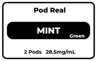 Pod Real Mint (Green) 28.5mg/mL
