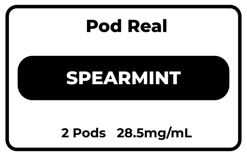 Pod Real Spearmint 28.5mg/mL