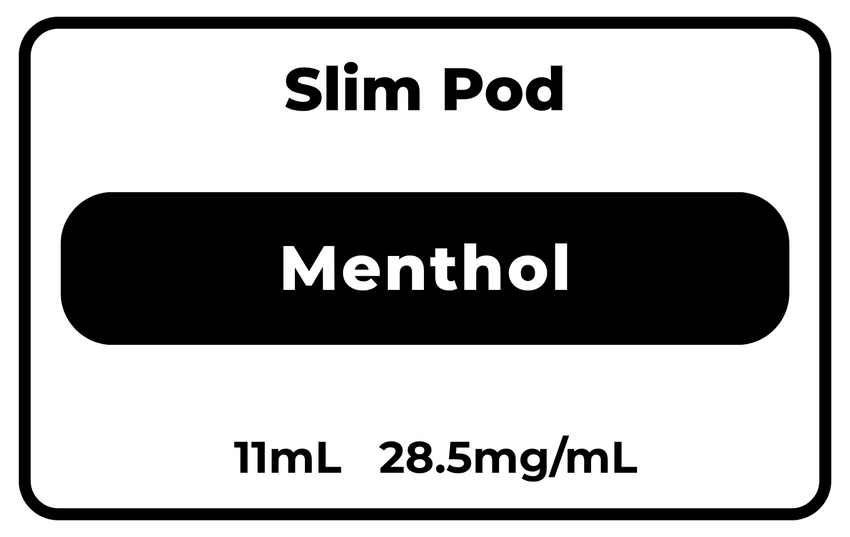 RELX-Slim Pod-Menthol-28.5mg/mL Single Pod