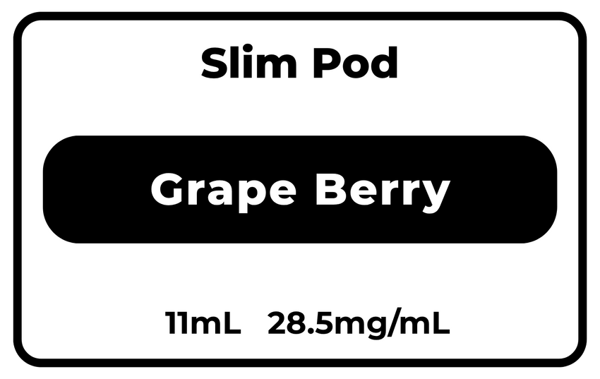 RELX-Slim Pod-Grape Berry-28.5mg/mL Single Pod