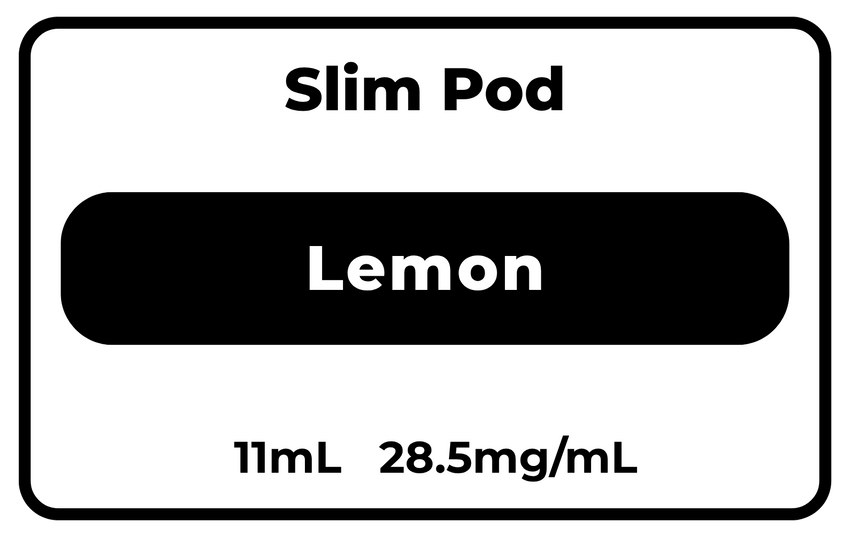 RELX-Slim Pod-Lemon-28.5mg/mL Single Pod