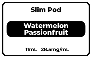 RELX-Slim Pod-Watermelon Passionfruit-28.5mg/mL Single Pod