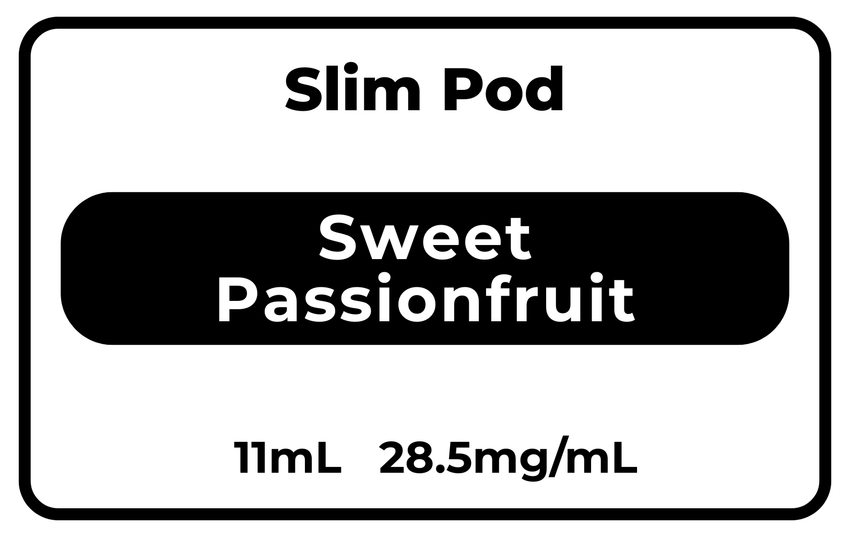 RELX-Slim Pod-Sweet Passionfruit-28.5mg/mL Single Pod