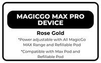 MagicGo Max Pro ROSE GOLD Device