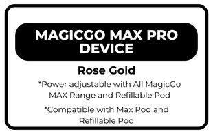 MagicGo Max Pro ROSE GOLD Device